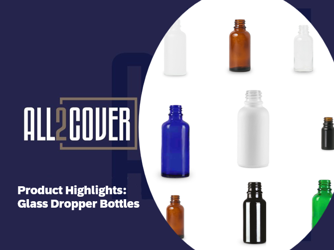 Product Highlights: Glass Dropper Bottles🌟