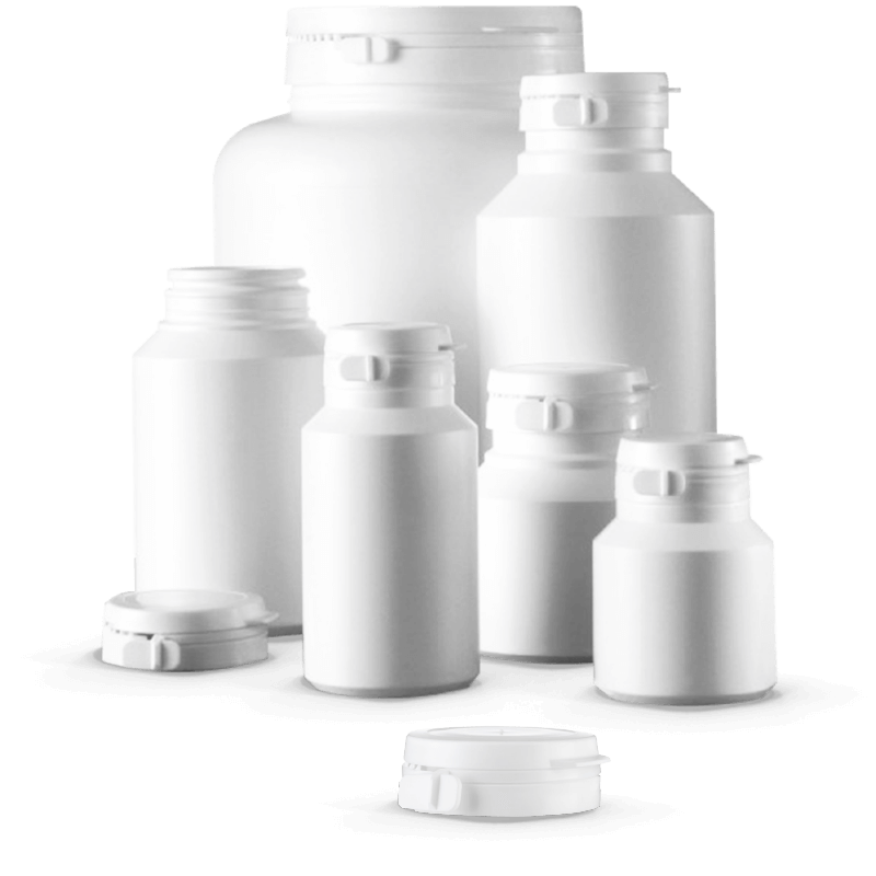 HDPE jars for capsules