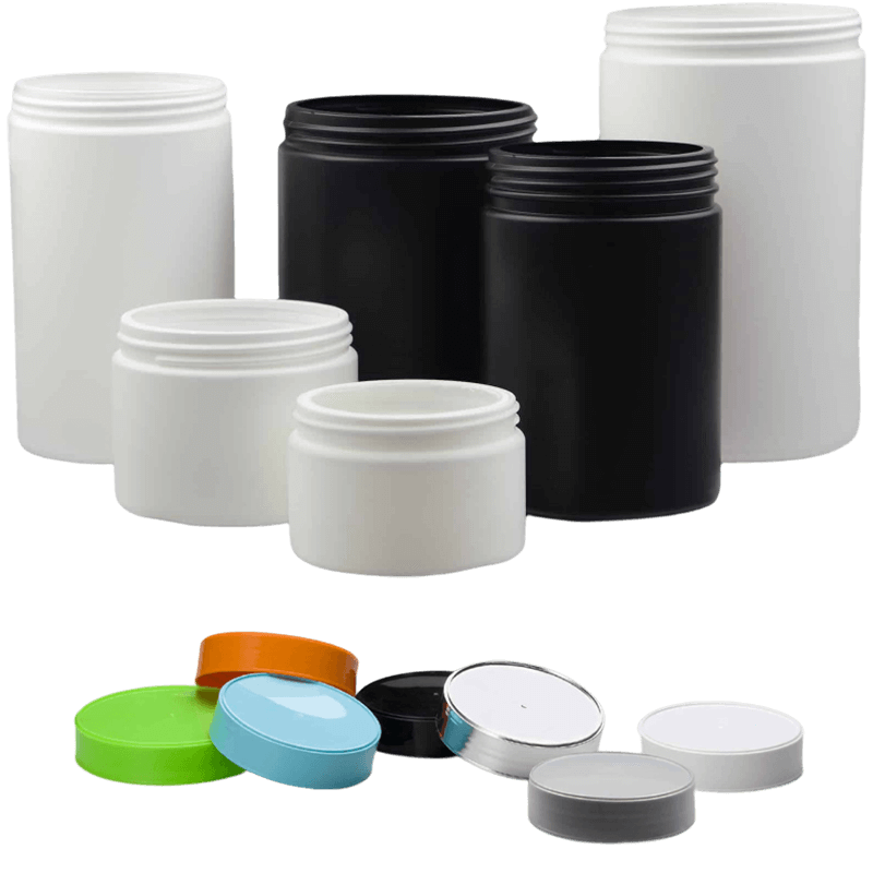 HDPE jars for powders